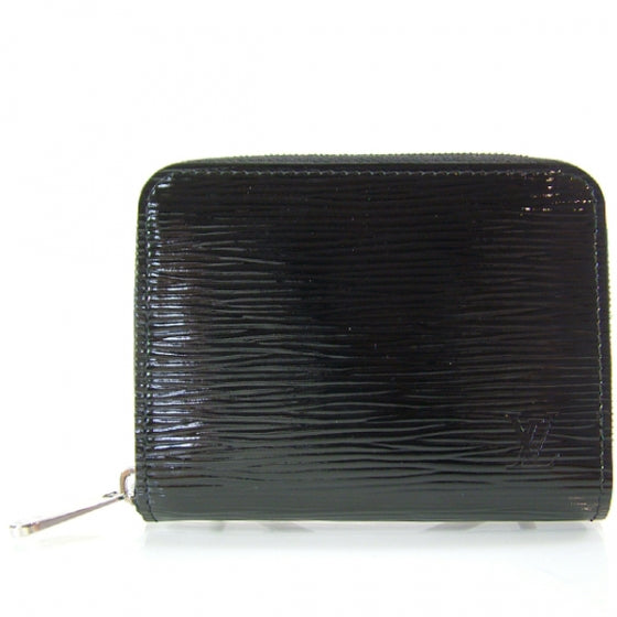 Louis Vuitton Epi Electric Zippy Coin Purse Black 1 of 7