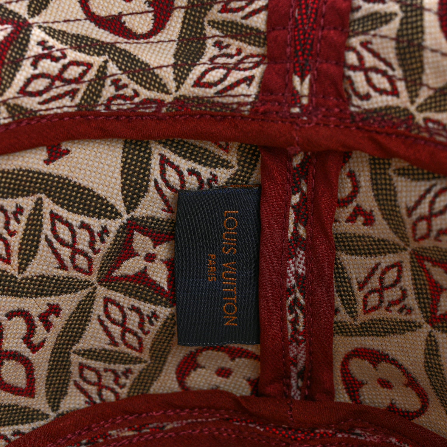 Louis Vuitton Jacquard Since 1854 Hat Bordeaux 1738388 – FASHIONPHILE