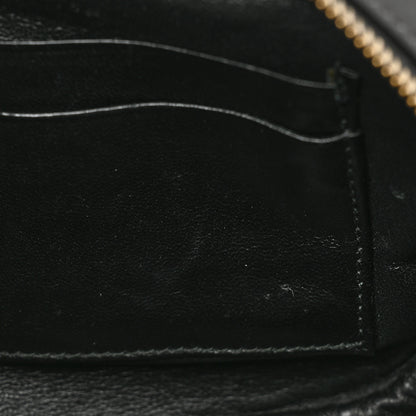 Saint Laurent Grained Lambskin Monogram Lou Camera Bag Dark Grey 8 of 12