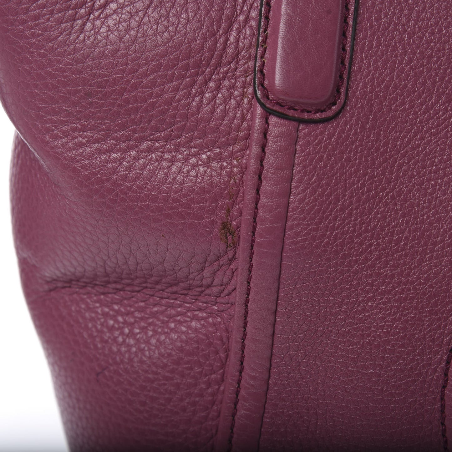 Pebbled Calfskin Small Soho Top Handle Bag Peonia Flower