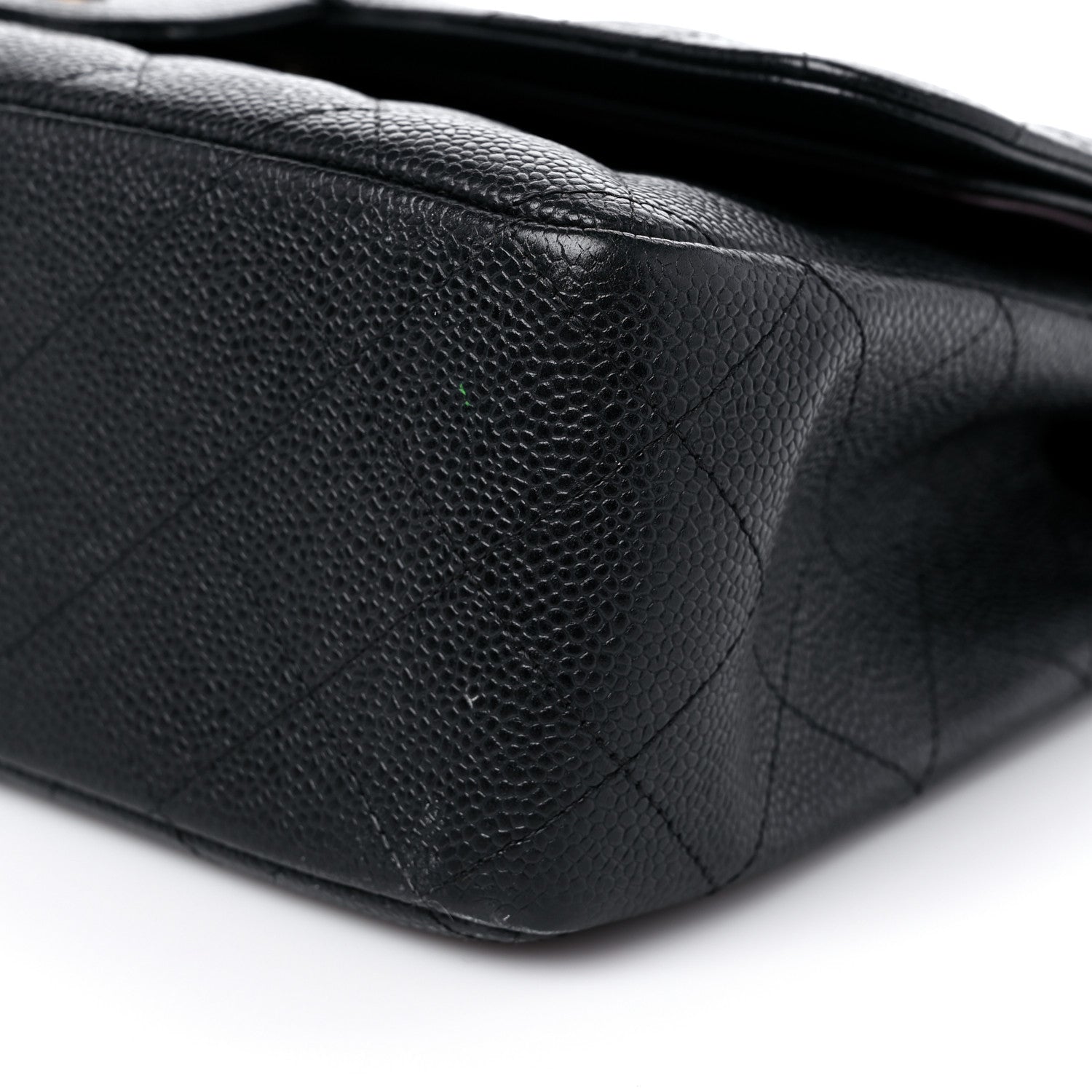Chanel Caviar Quilted Jumbo Double Flap Black 9 of 16