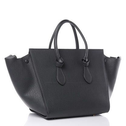 Celine Crisped Calfskin Medium Tie Knot Tote Anthracite 4 of 15