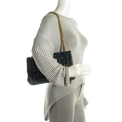 Chanel Fantasy Tweed 2.55 Reissue 226 Flap Blue 2 of 8