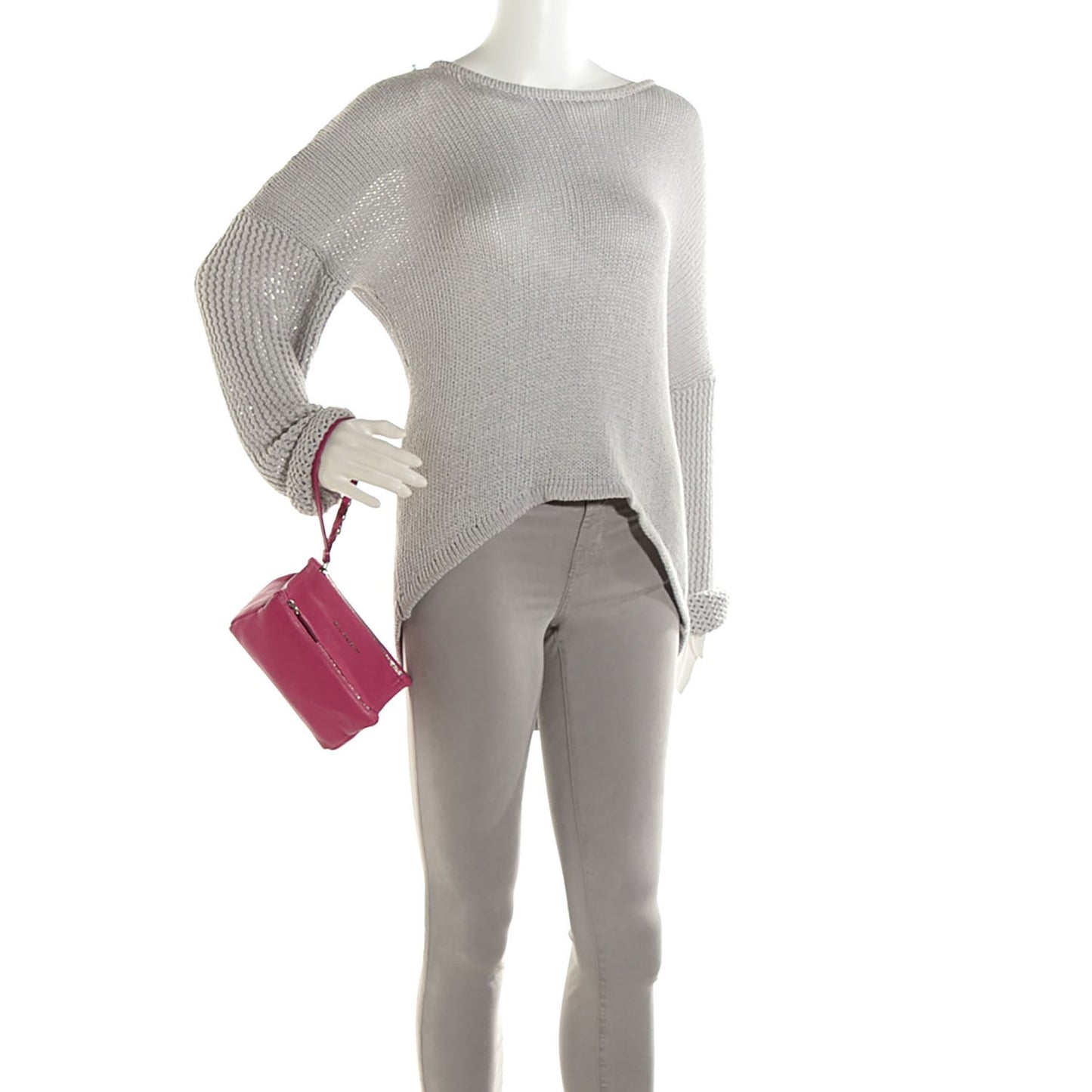 Sugar Goatskin Pandora Wristlet Fuchsia