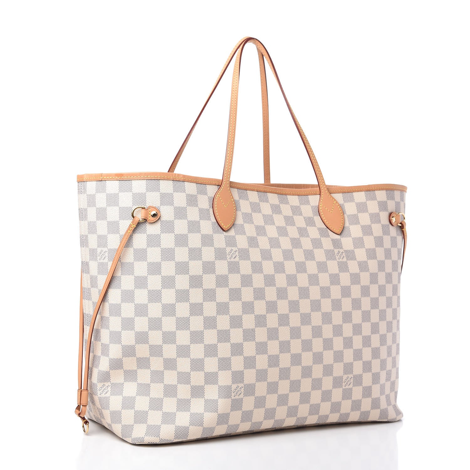 Louis Vuitton Damier Azur Neo Neverfull GM Rose Ballerine 3 of 12