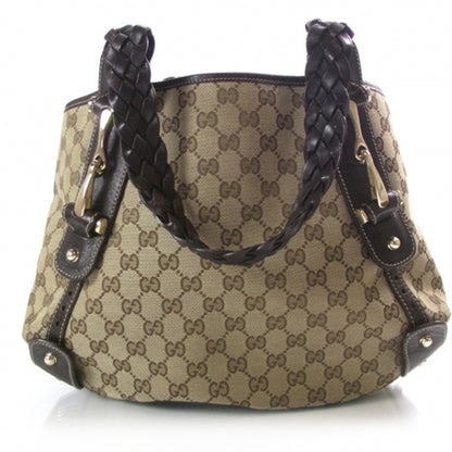 Gucci Monogram Pelham Tote Brown 1 of 11