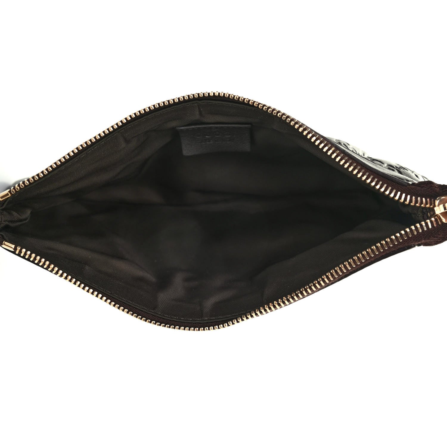Gucci Guccissima Signature New Britt Wristlet Chocolate 4 of 4