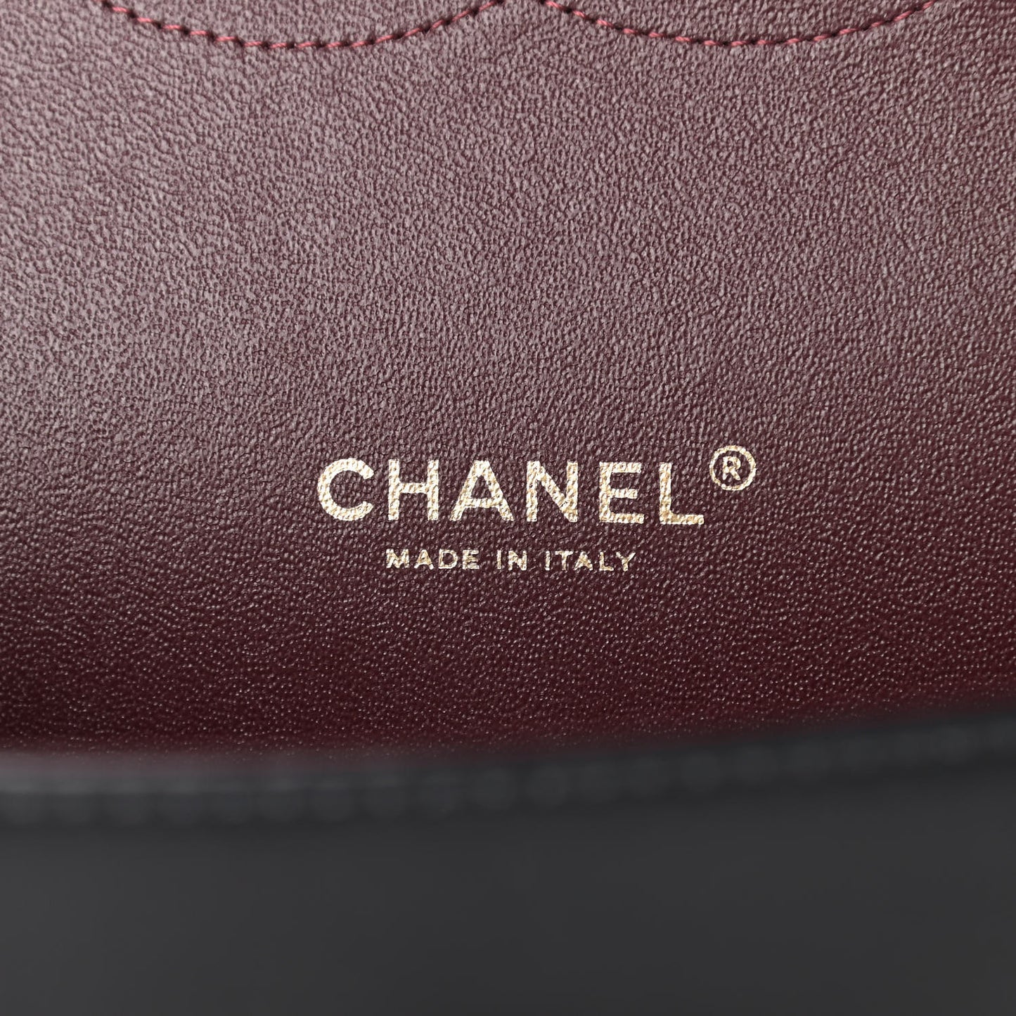 Lambskin Quilted Maxi Double Flap Black