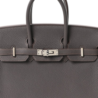 Hermes Togo Birkin 25 Etain 8 of 10