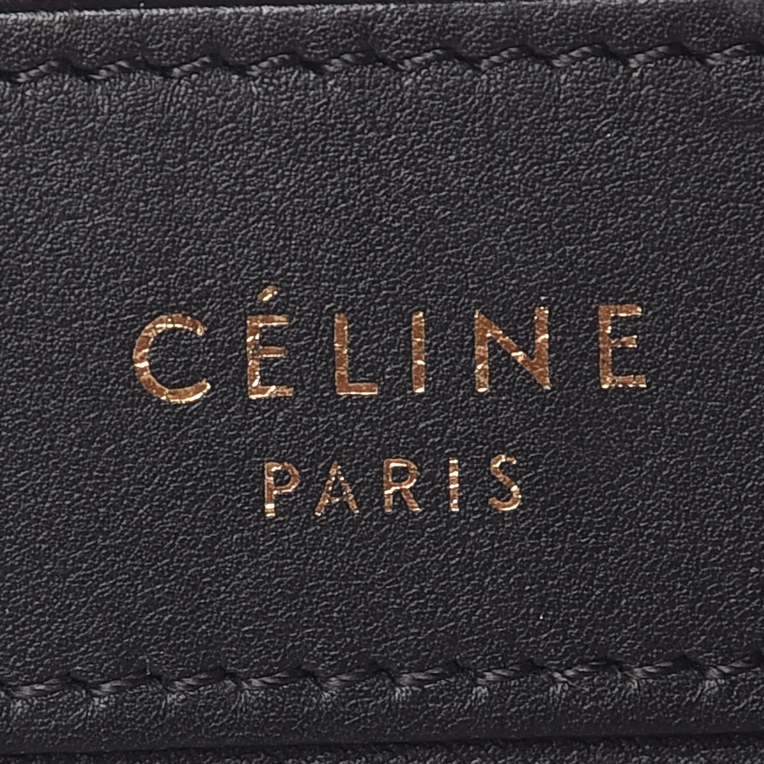 Celine Smooth Calfskin Nano Luggage Black 6 of 8