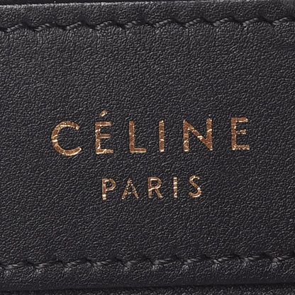 Celine Smooth Calfskin Nano Luggage Black 7 of 9
