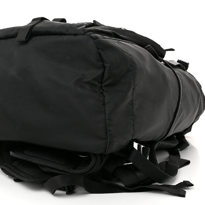 Prada Tessuto Nylon Montagna Double Buckle Backpack Black 9 of 9