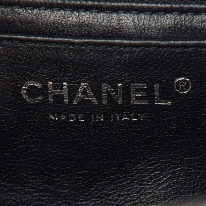 Chanel Lambskin Chevron Quilted Maxi Single Flap Black 6 of 13