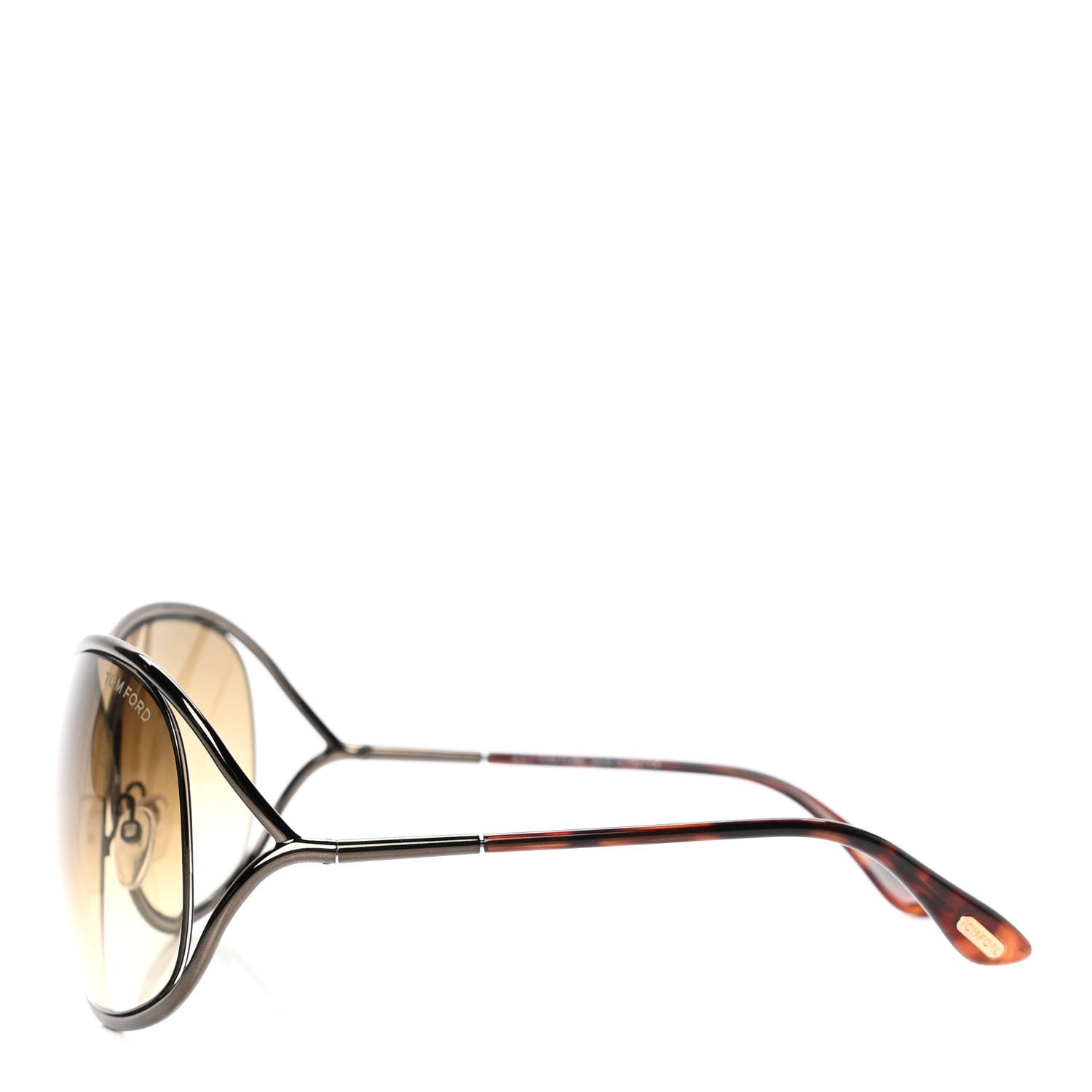 Tom Ford Metal Miranda Crossover Sunglasses TF130 Bronze 3 of 5