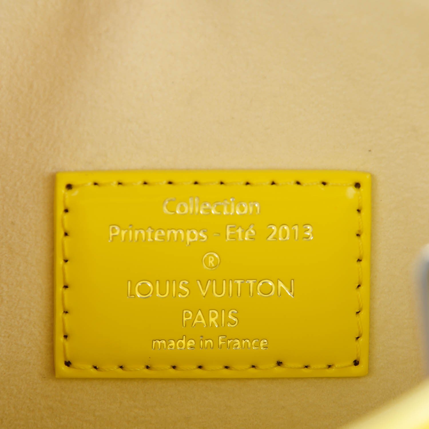 Louis Vuitton Damier Facette Speedy Cube PM Yellow 6 of 7