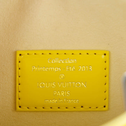 Louis Vuitton Damier Facette Speedy Cube PM Yellow 6 of 7