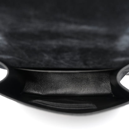 Saint Laurent Suede Small Spontini Saddle Bag Black 5 of 12