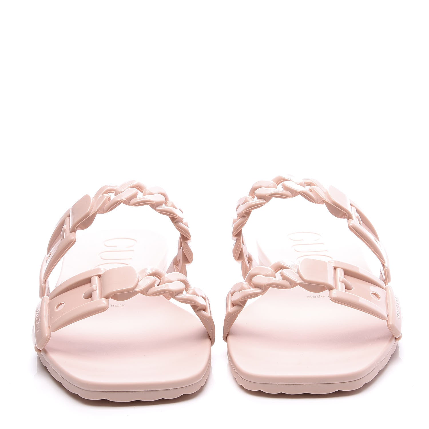 Gucci Rubber Womens Slide Sandals 37 Perfect Pink 3 of 11