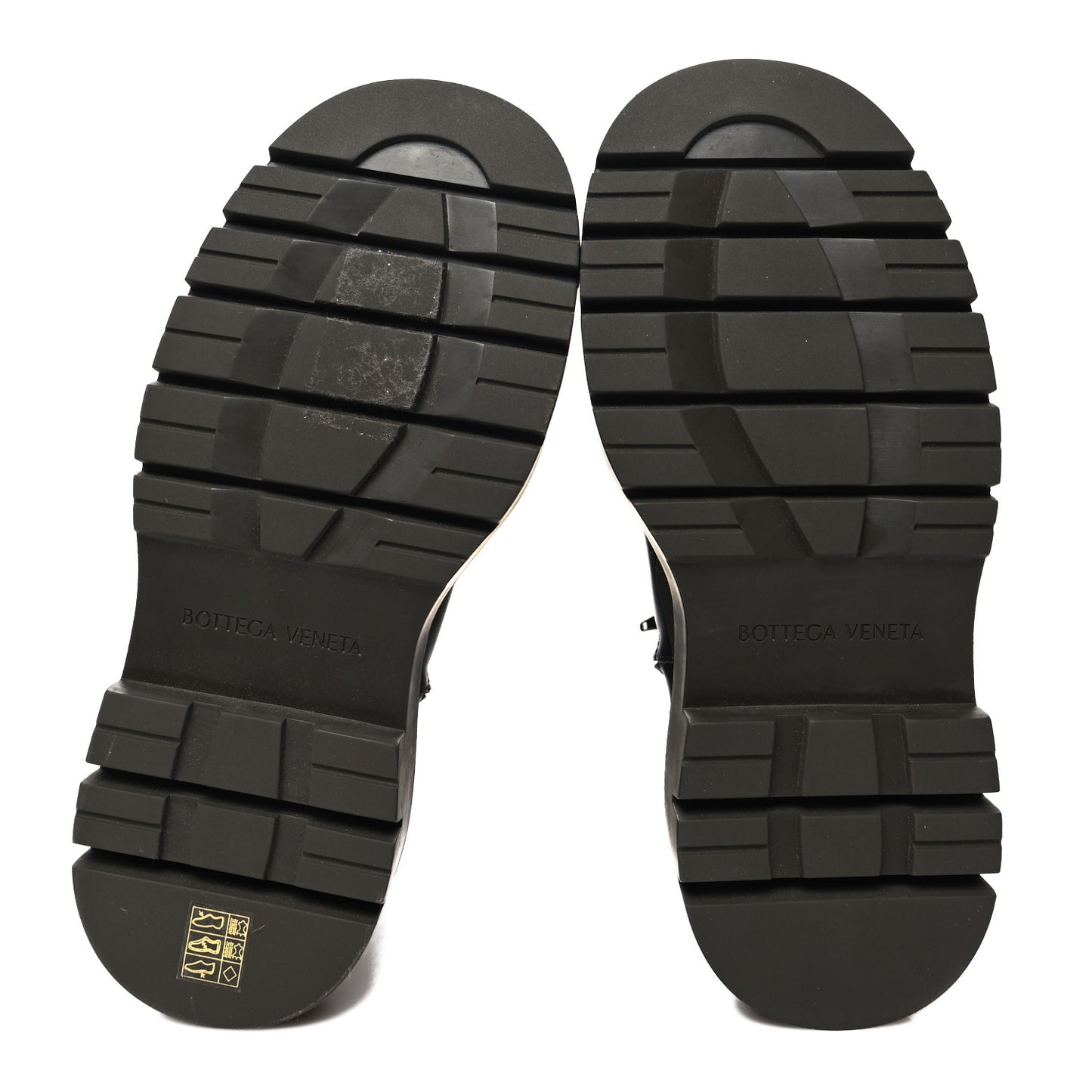 Calfskin The Tire High Boots 37.5 Black Camping