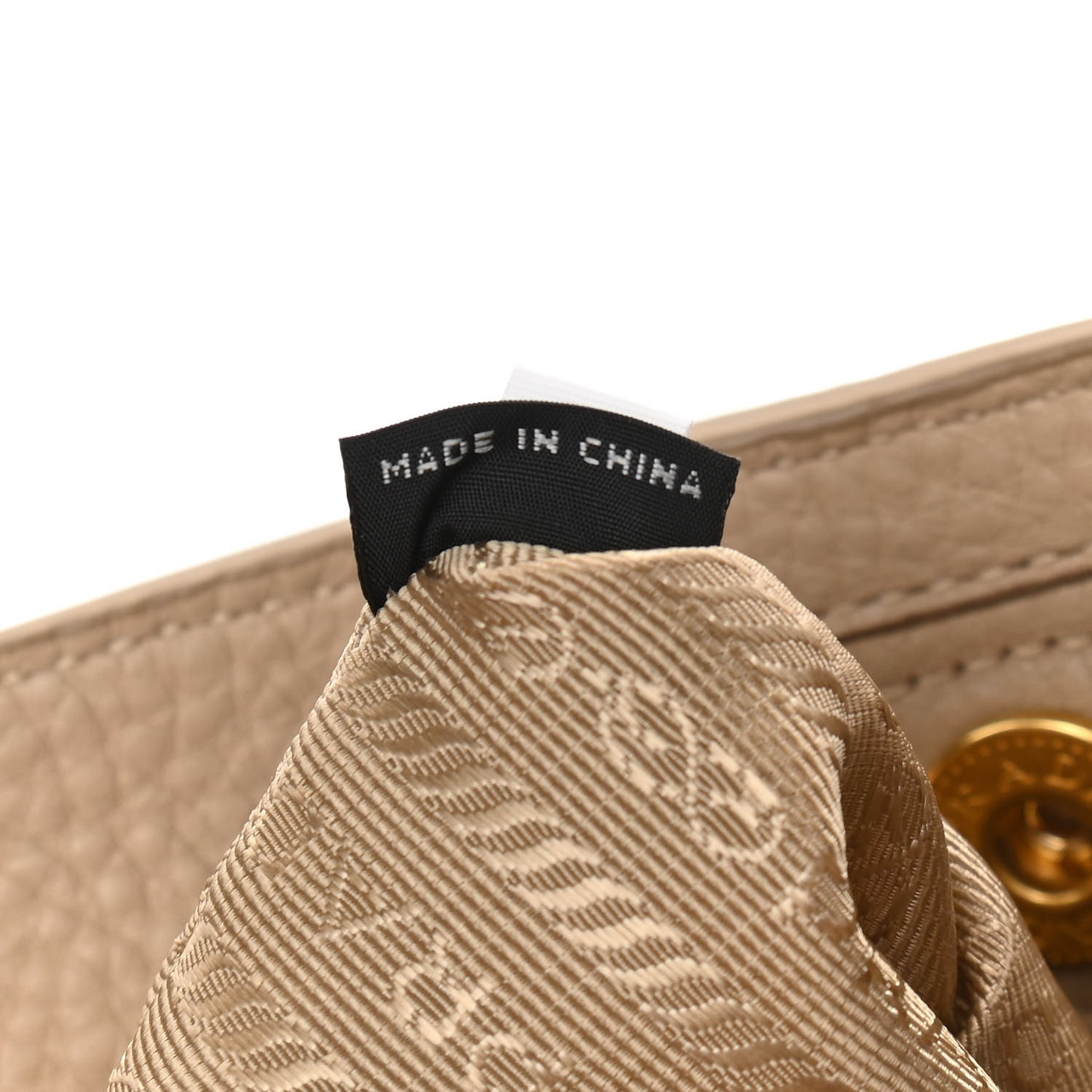 Vitello Daino Side Pocket Hobo Sabbia