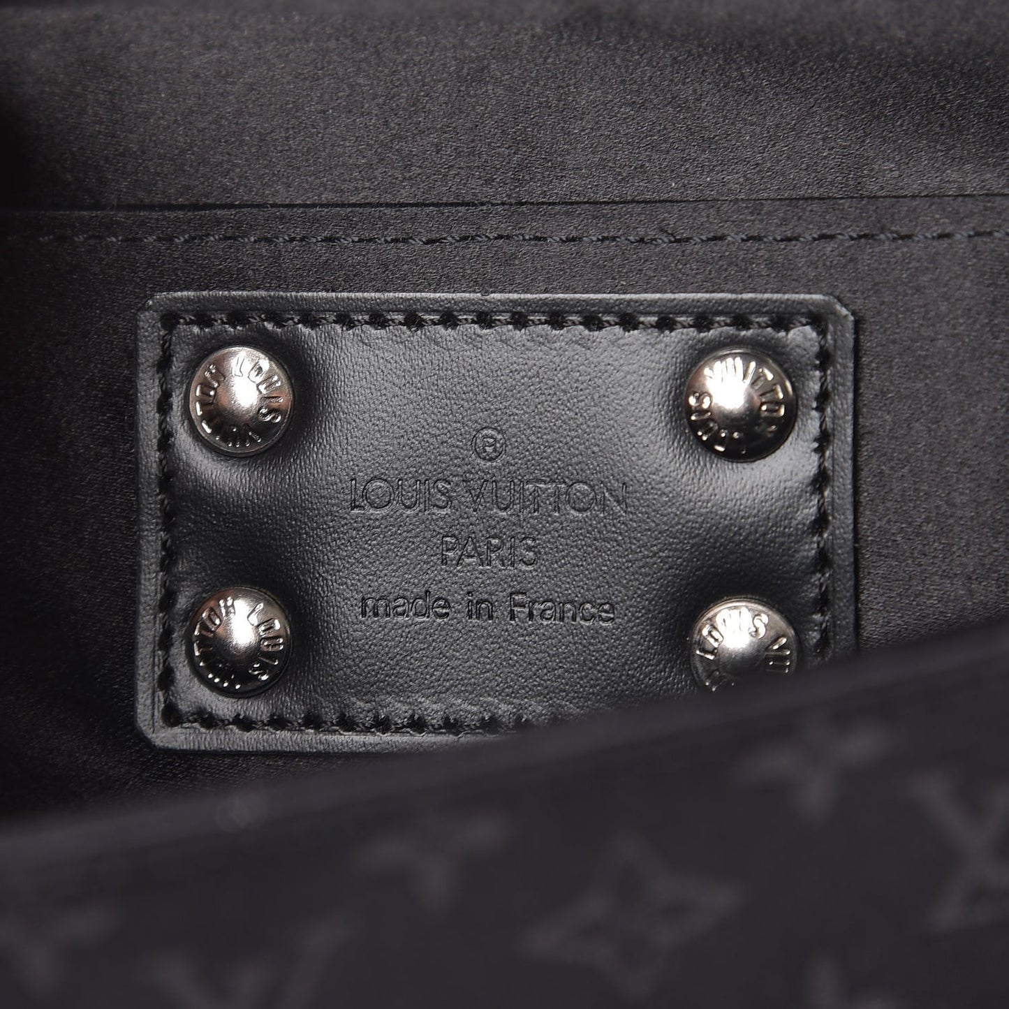 Satin Mini Monogram Conte De Fees Patchwork Musette Black