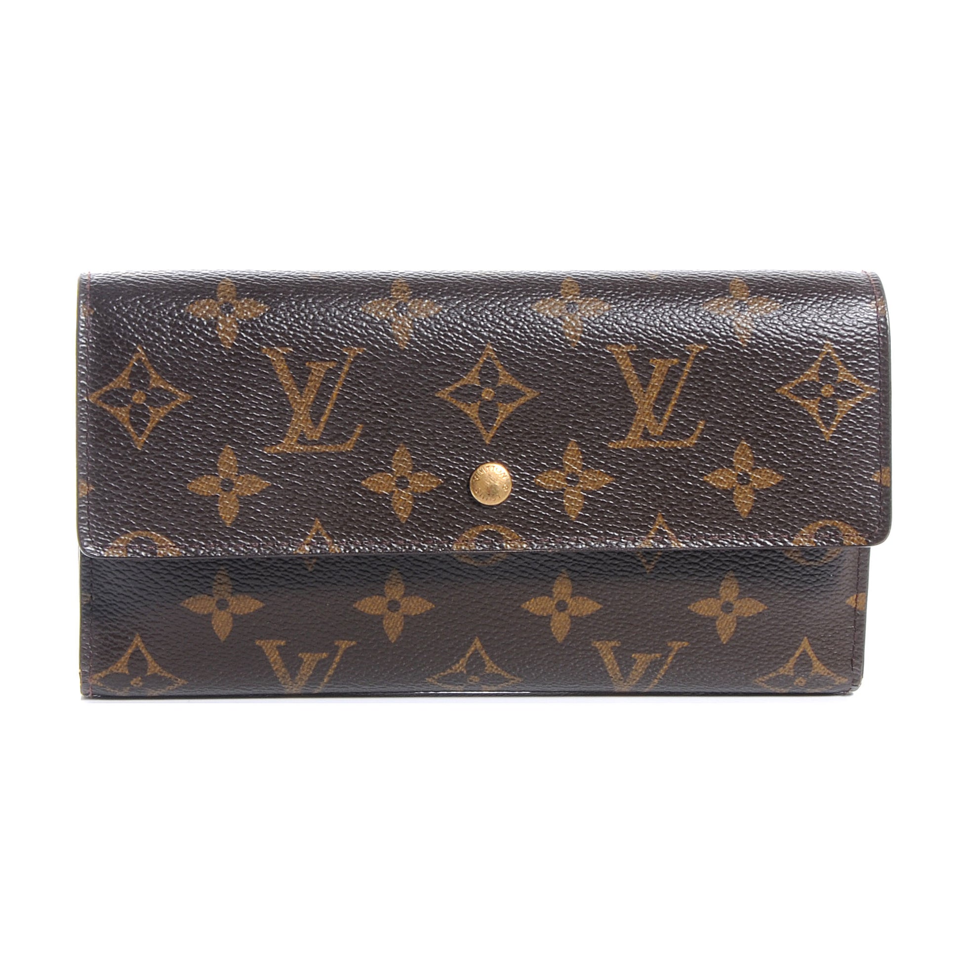 Louis Vuitton Monogram Porte Tresor International Wallet 1 of 7