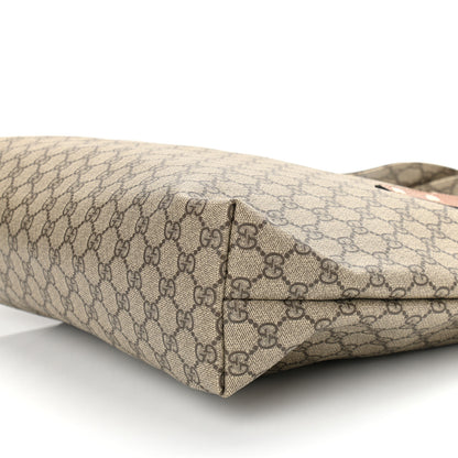 Gucci GG Plus Monogram Medium Signature Web Loop Tote Brown 10 of 10