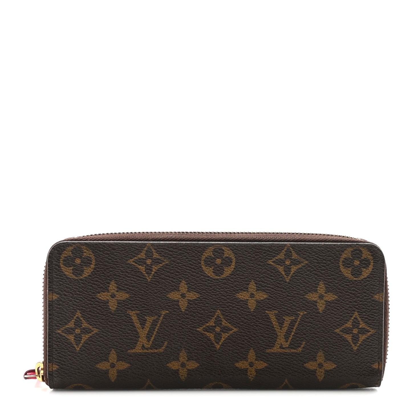 Monogram Clemence Wallet Fuchsia