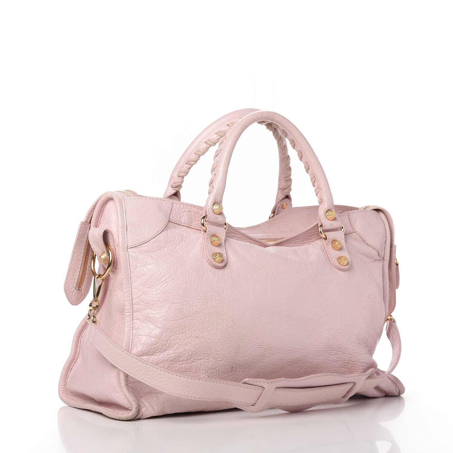 Balenciaga Agneau Giant 12 Gold Hardware City Rose Poudre Rose Petunia 3 of 9