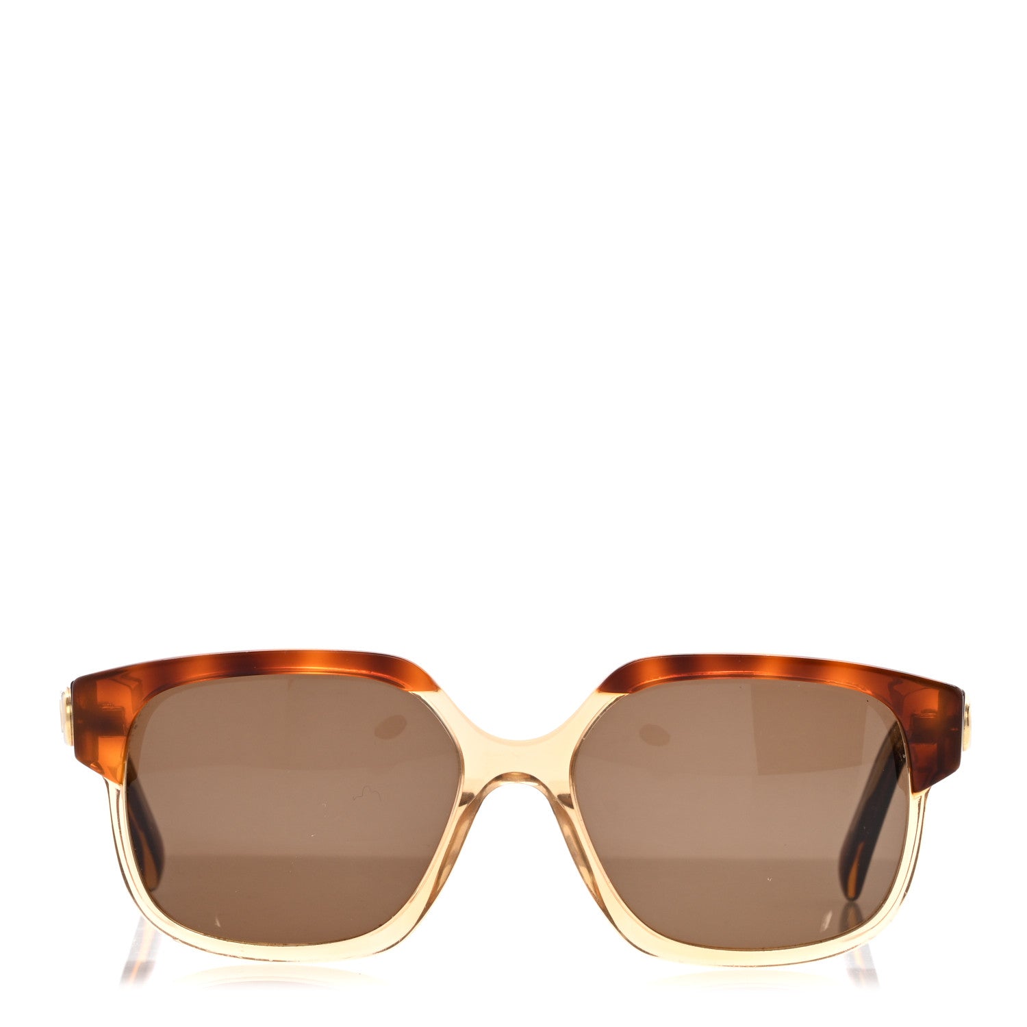 Celine Acetate Triomphe Square Sunglasses CL40155I Tortoise 2 of 7