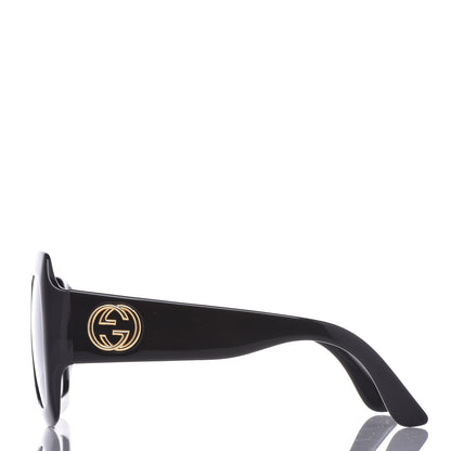 Gucci Acetate Square Frame Sunglasses GG0053S Black 2 of 7