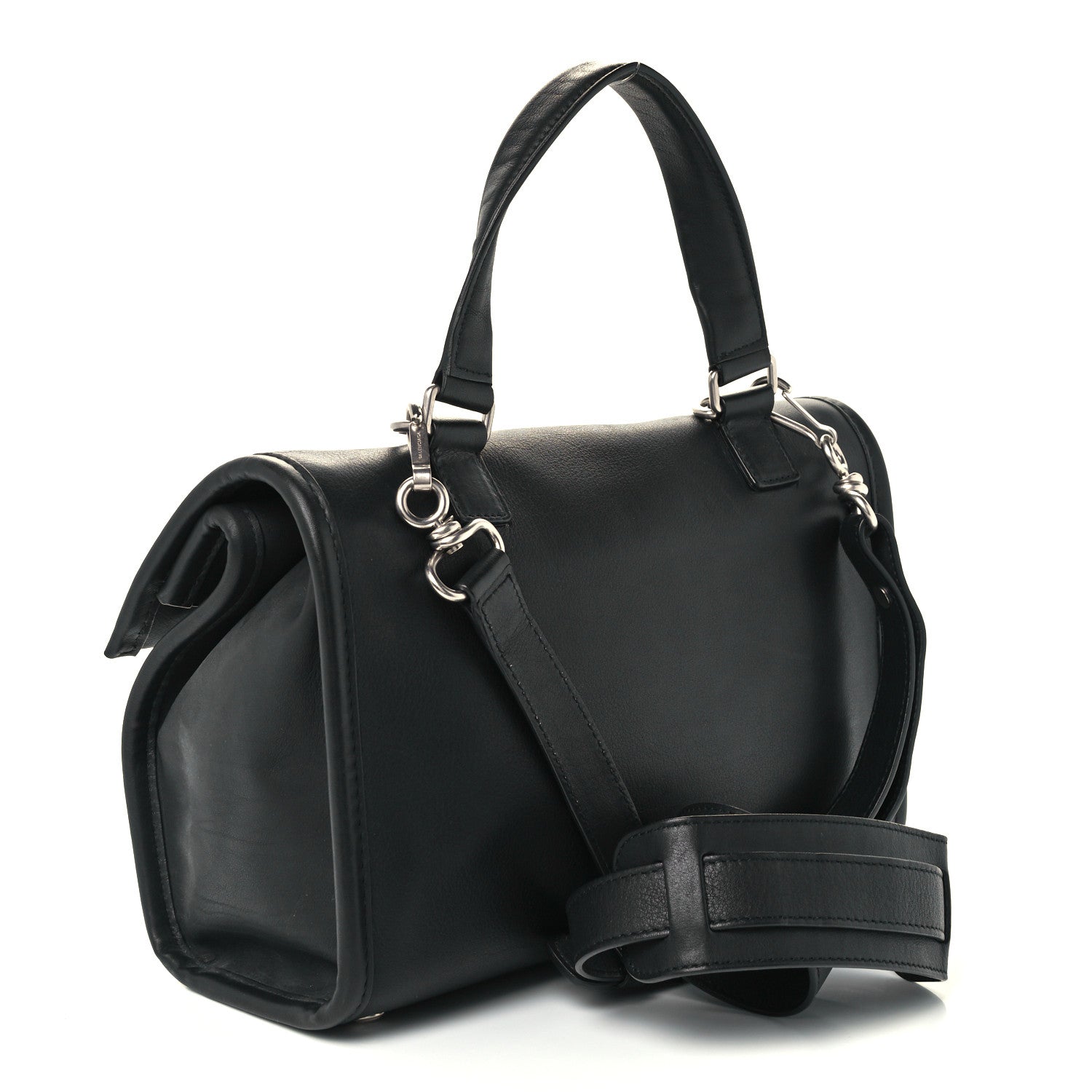 Balenciaga Veau Soyeux Small Tool Satchel Black 2 of 9