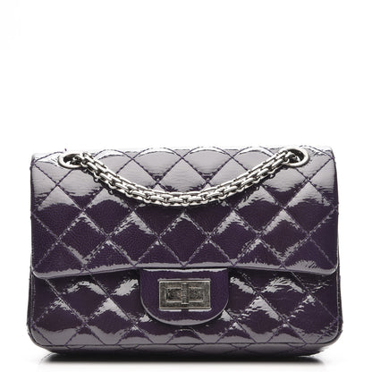 Chanel Patent 2.55 Reissue Flap 224 Purple 1 of 8
