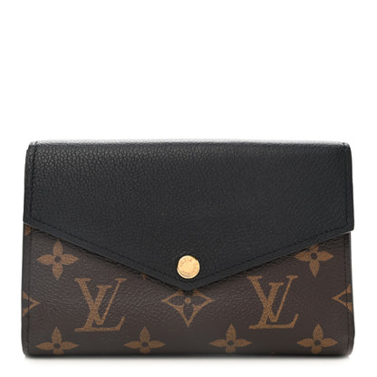 Louis Vuitton Monogram Pallas Compact Wallet Black 1 of 10
