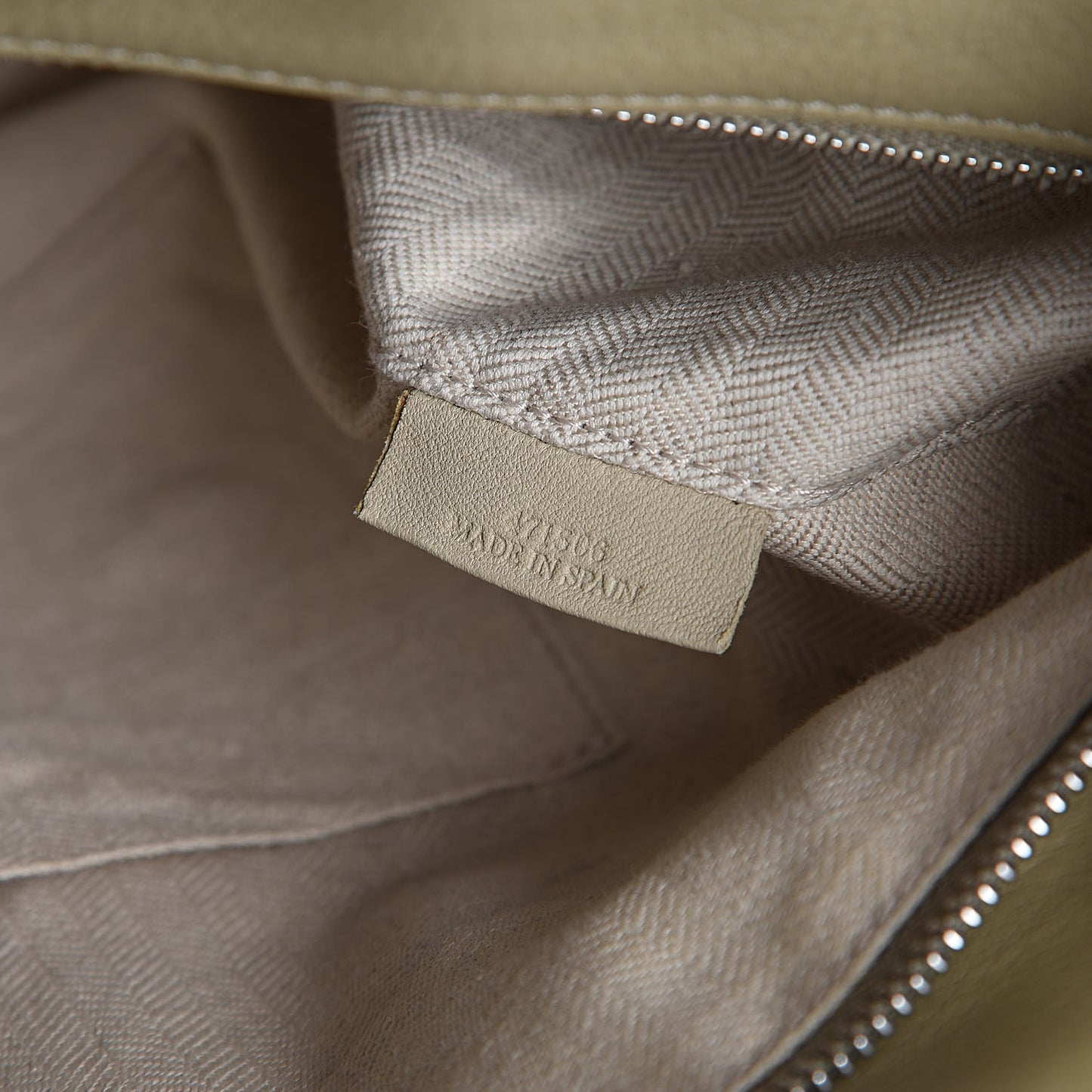 Calfskin Medium Puzzle Bag Beige