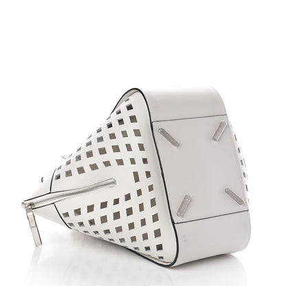 Loewe Calfskin Medium Tulip Hammock Shoulder Bag White 4 of 9