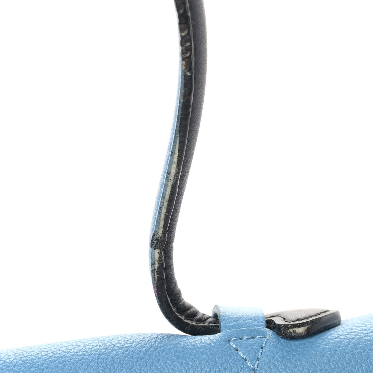Calfskin Lockme MM Bleuet