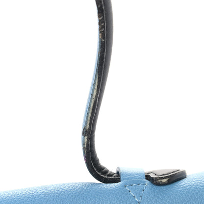 Louis Vuitton Calfskin Lockme MM Bleuet 7 of 11