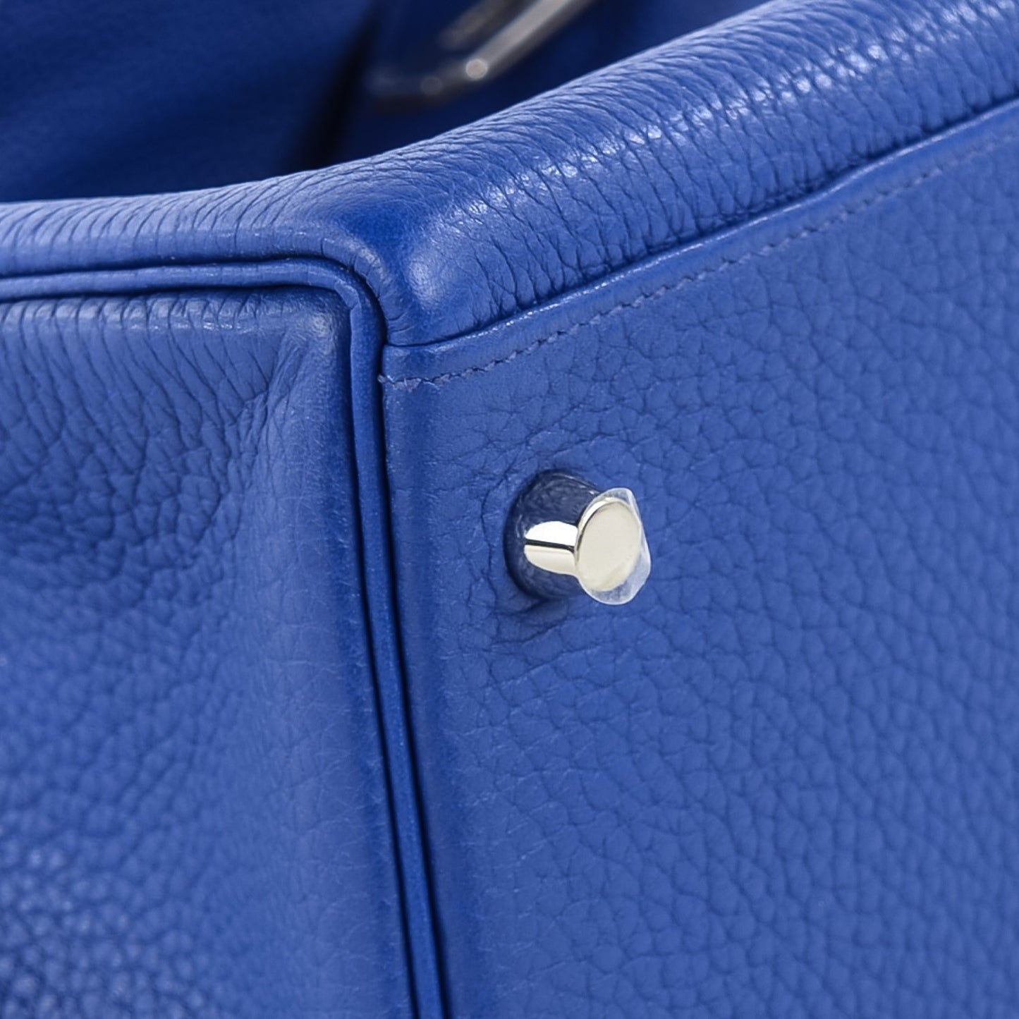 Taurillon Clemence Kelly Retourne 32 Bleu Electrique