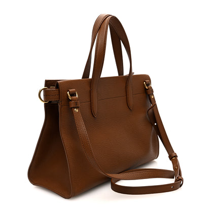 Burberry Grainy Calfskin Nova Check Small Cotswolds Tote Hazel 3 of 9