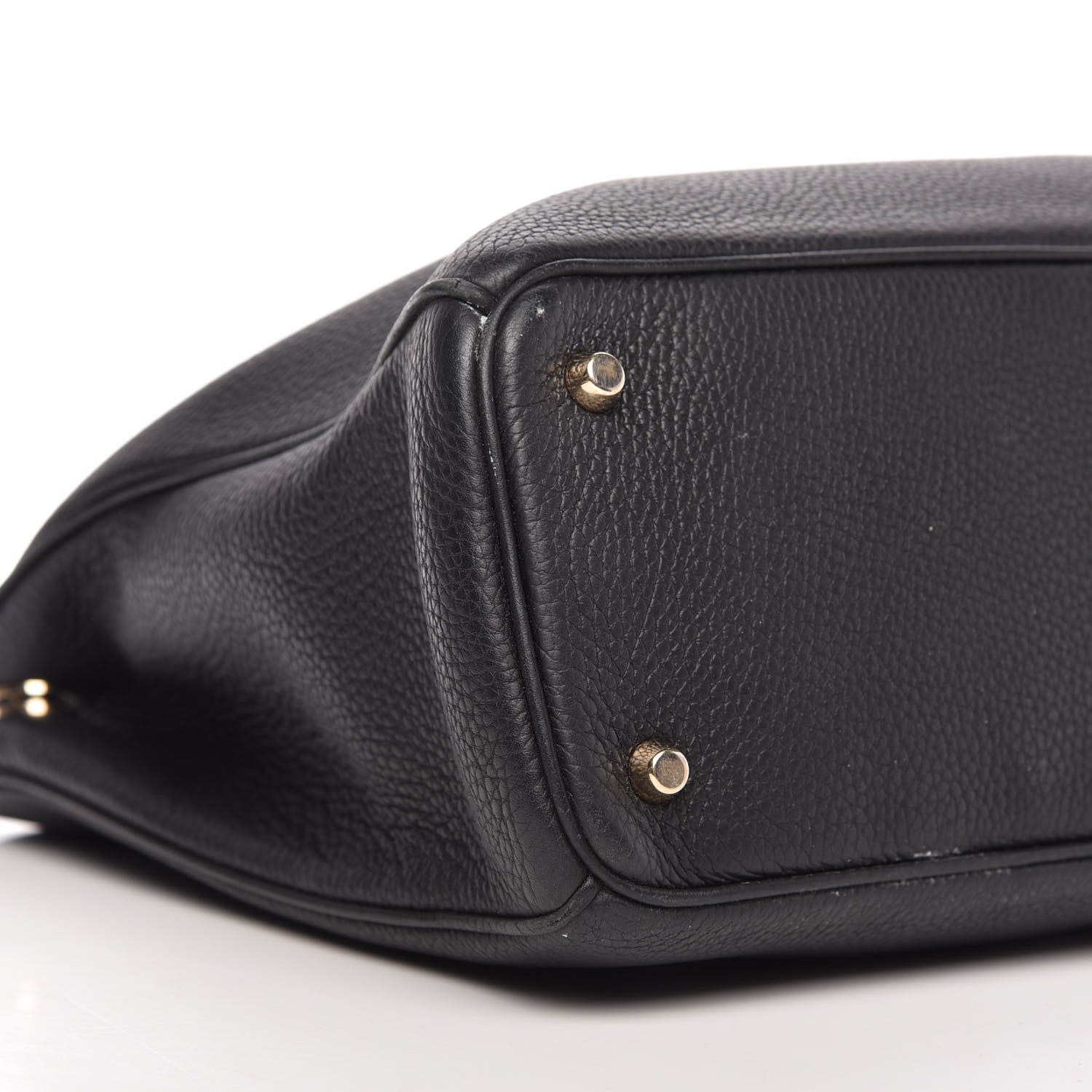 Christian Dior Bullcalf Medium Diorissimo Tote Black Rose Indien 6 of 11