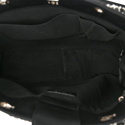 Chanel Calfskin Quilted Large Classic Shopping Tote Black 5 of 11