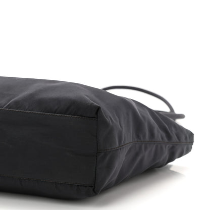 Prada Tessuto Nylon Shoulder Bag Black 9 of 9