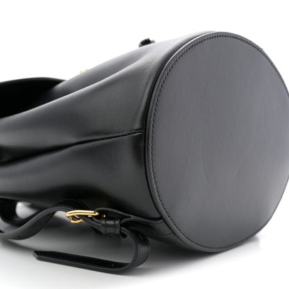 Celine Triomphe Calfskin Bonnie Backpack Black 10 of 11