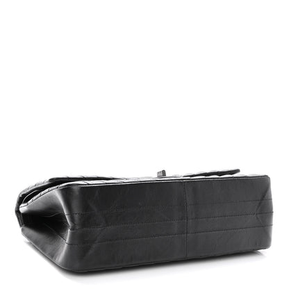 Chanel Aged Calfskin Chevron Quilted 2.55 Reissue 226 So Black 4 of 10
