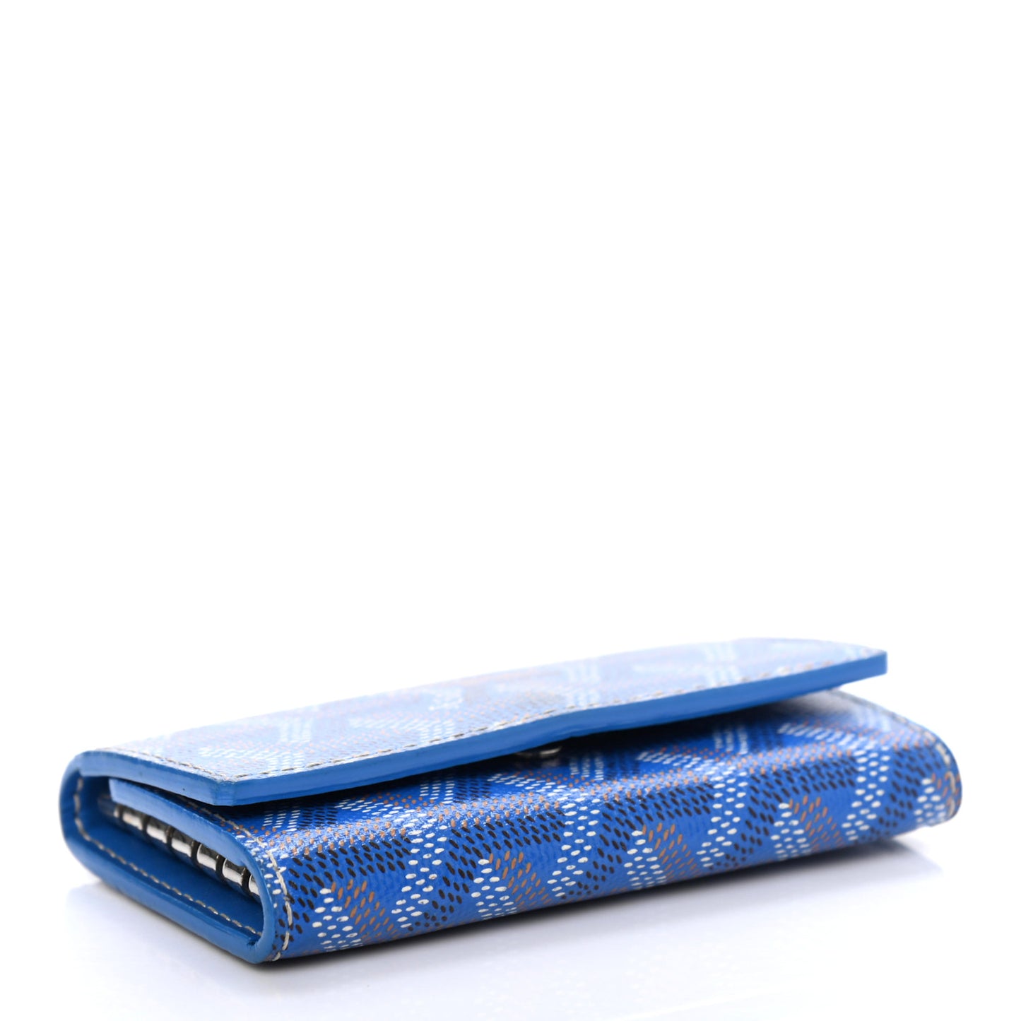 Goyardine Saint Michel 6 Key Holder Sky Blue