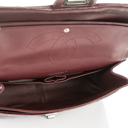 Chanel Patent Quilted 2.55 Reissue 227 Flap Light Burgundy 5 of 8