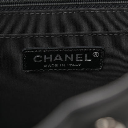 Chanel Calfskin Chevron Quilted Large Urban Spirit Backpack Black 6 of 11