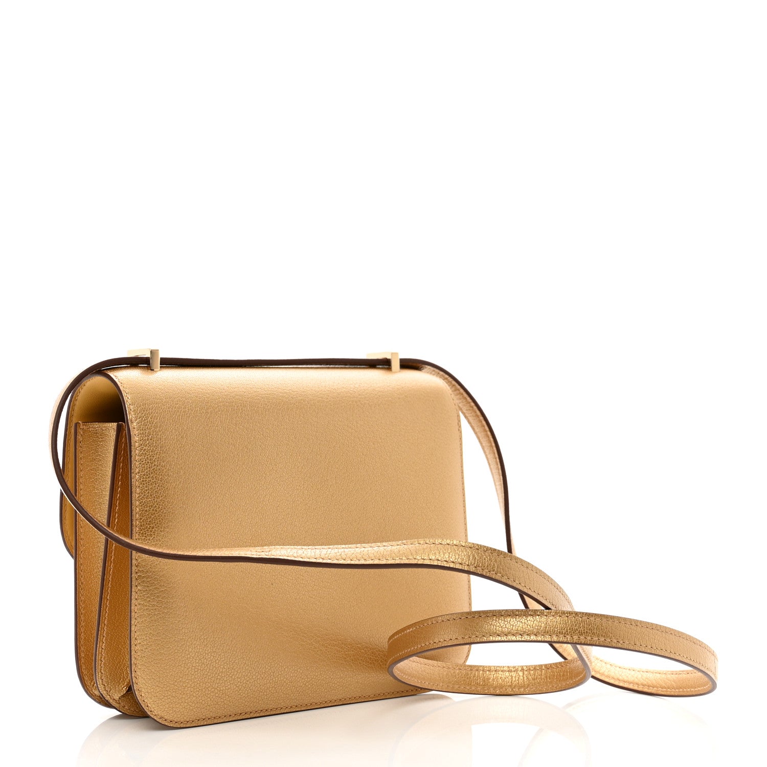 Hermes Metallic Chevre Chamkilight Constance 18 Dore 4 of 10