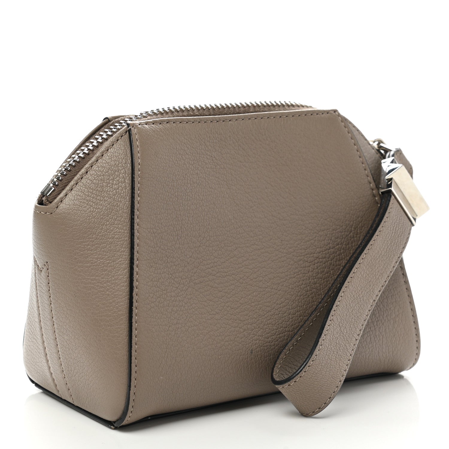Givenchy Sugar Goatskin Small Antigona Beauty Wristlet Mastic 3 of 9